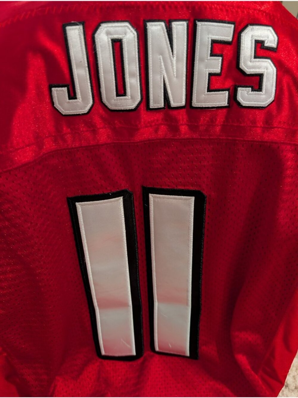 Reebok NFL Atlanta Falcons Julio Jones #11 Jersey Men's Size 52 Officially - Picture 6 of 8